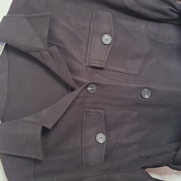 Black Thick Shacket with Belt and Pockets XXL - Picture 2 of 5